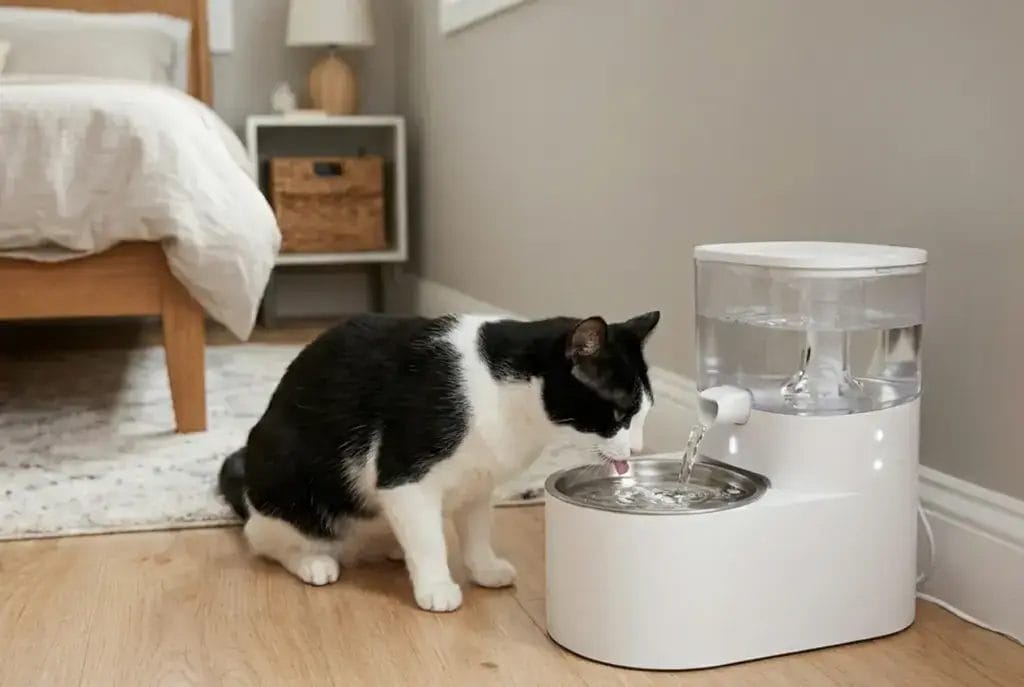 Pet water fountain, OEM pet feeding product