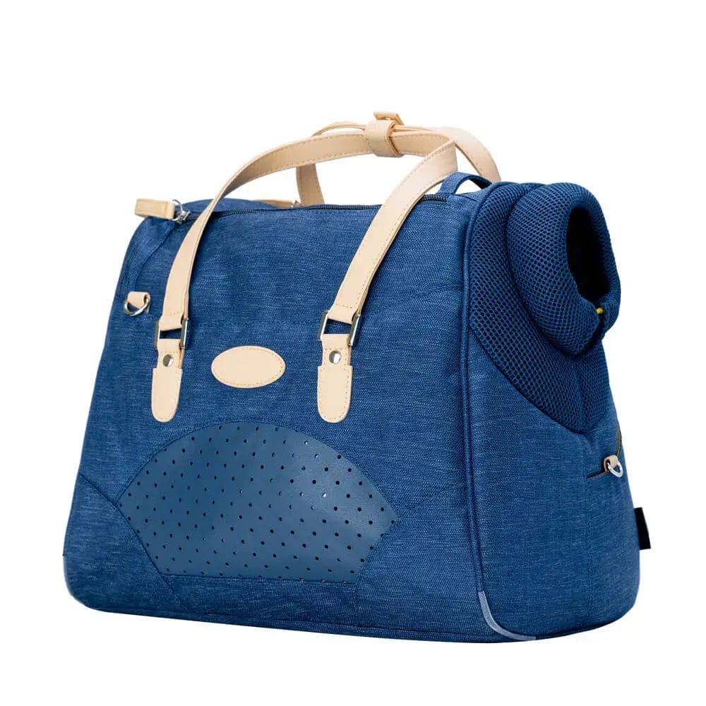 Fashion lifestyle pet carrier — design-driven carry for coordinated brand positioning