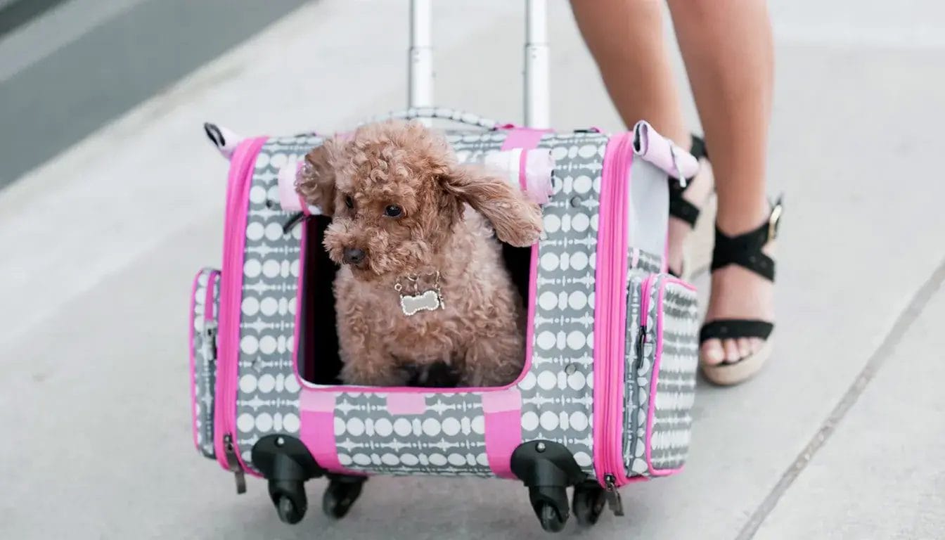 Rolling wheeled pet carrier OEM manufacturing — airport and long-distance transport design